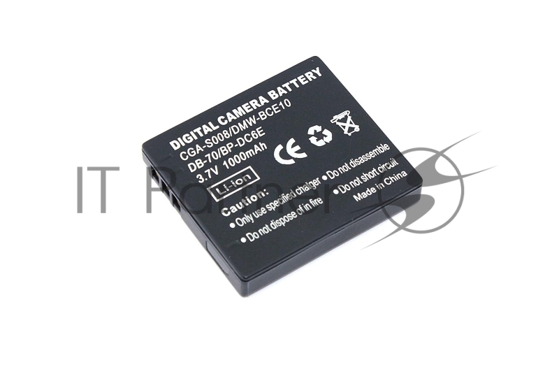 Аккумуляторная батарея для фотоаппарата Panasonic HM (DMW-BCE10) 3,7V 1000mAh