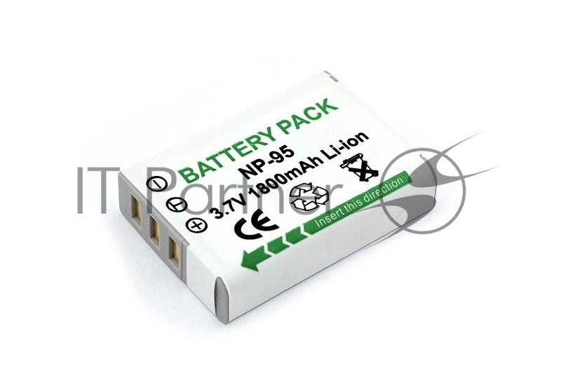 Аккумуляторная батарея для фотоаппарата FujiFilm FinePix F30 (NP-95) 3,7V 1800mAh