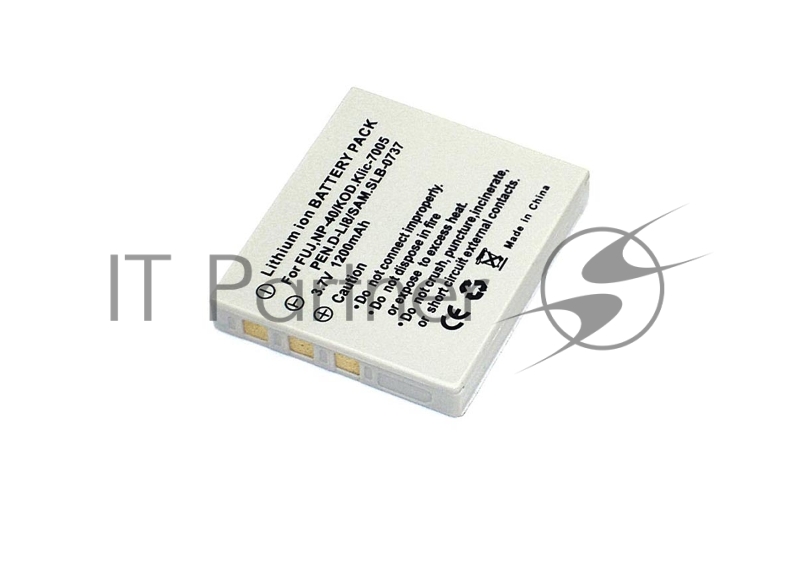 Аккумуляторная батарея для фотоаппарата BenQ DC X600 (KLIC-7005) 3,7V 1250mAh