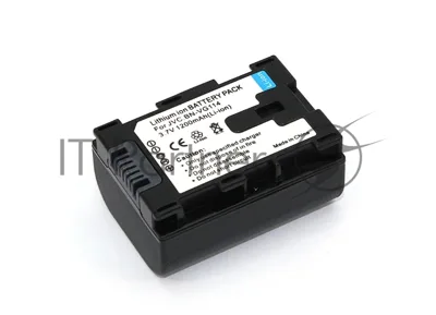 Аккумуляторная батарея для видеокамеры JVC GZ-HD (BN-VG114) 3.7V 1200mAh