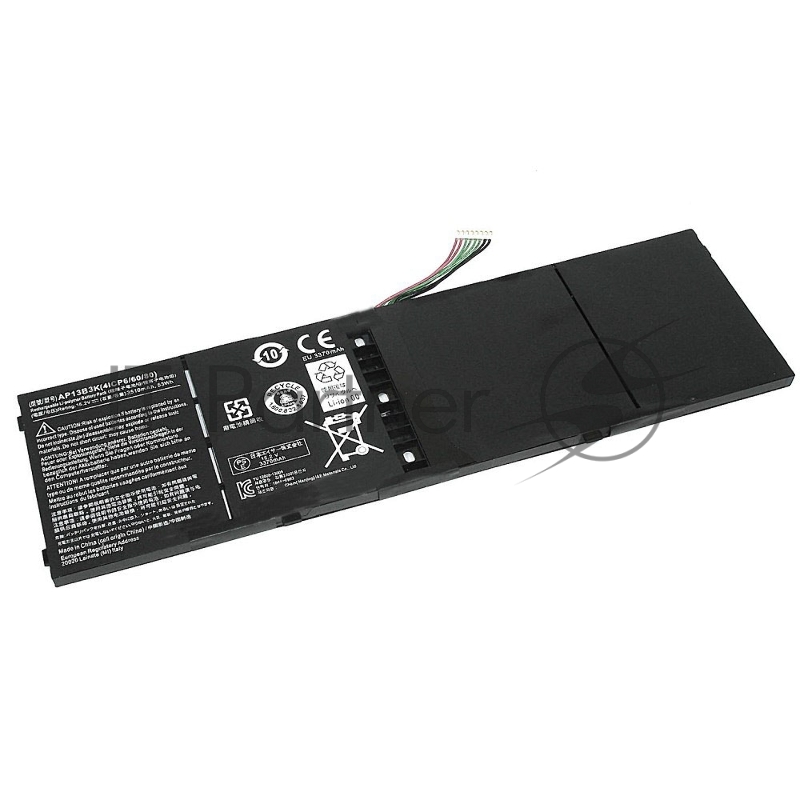Аккумуляторная батарея для ноутбука Acer V5-553 (AP13B8K) 15V 53Wh