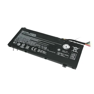 Аккумуляторная батарея для ноутбука Acer Aspire VN7-571G, VN7-791 11.4V 4465mAh 51Wh AC14A8L черный