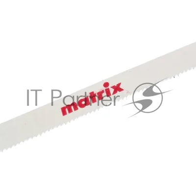 Полотна для электролобзика Matrix по металлу, 3 шт.T318AF, 110 x 1,2 мм, Bimetal