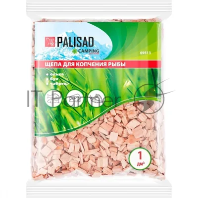 Щепа для копчения рыбы Camping Palisad (ольха+бук+чабрец)