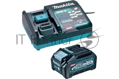 Батарея аккумуляторная Makita BL4040 40В 4Ач Li-Ion (З/У в компл.) (191J67-0)