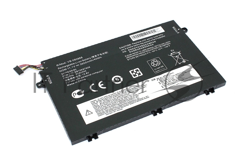 Аккумуляторная батарея для ноутбука Lenovo ThinkPad E485 11.1V 3600mAh OEM