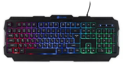 Клавиатура Oklick 757G HW2 проводная, USB Type-A, чёрный