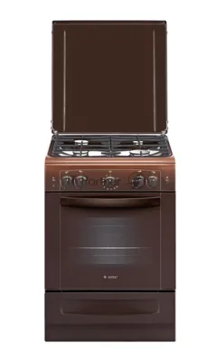 Плита газовая Gefest ПГ 6100-02 0310 коричневый, конфорок 4 шт, духовка 52 л, 60 см x 85 см x 60 см