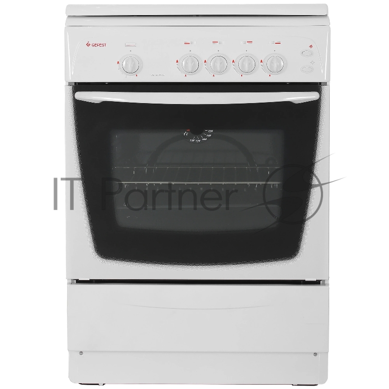 Плита газовая Gefest CG 60М C6 К73 белый, конфорок 4 шт, духовка 63 л, 60 см x 85 см x 60 см