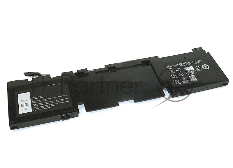 Аккумуляторная батарея для ноутбука Dell Alienware 13 R1 14.8V 51Wh