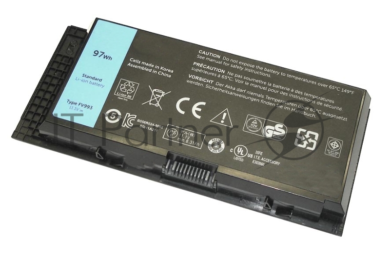 Аккумуляторная батарея для ноутбука Dell Precision M4600 97Wh