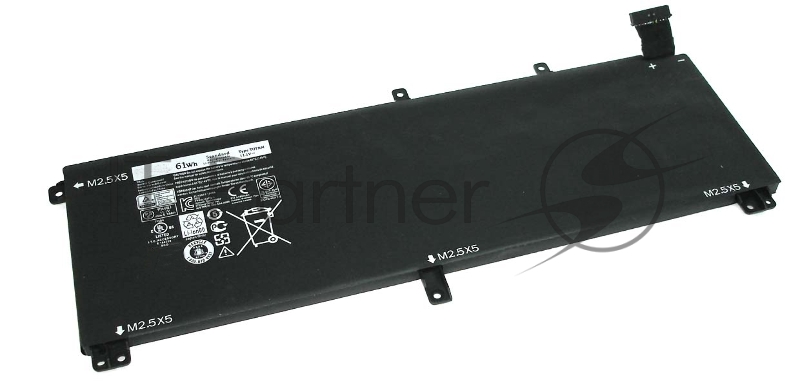 Аккумуляторная батарея для ноутбука Dell XPS 15-9530 Dell Precision M3800 61Wh TOTRM