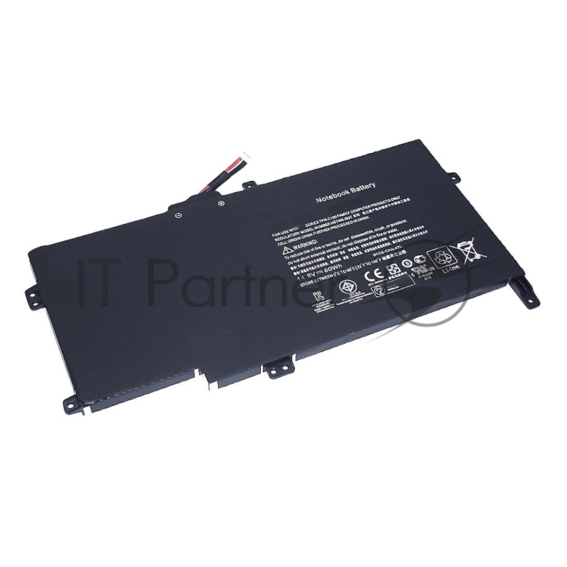 Аккумуляторная батарея для ноутбука HP Envy Sleekbook 6 (EG04) 14.8V 60Wh черный