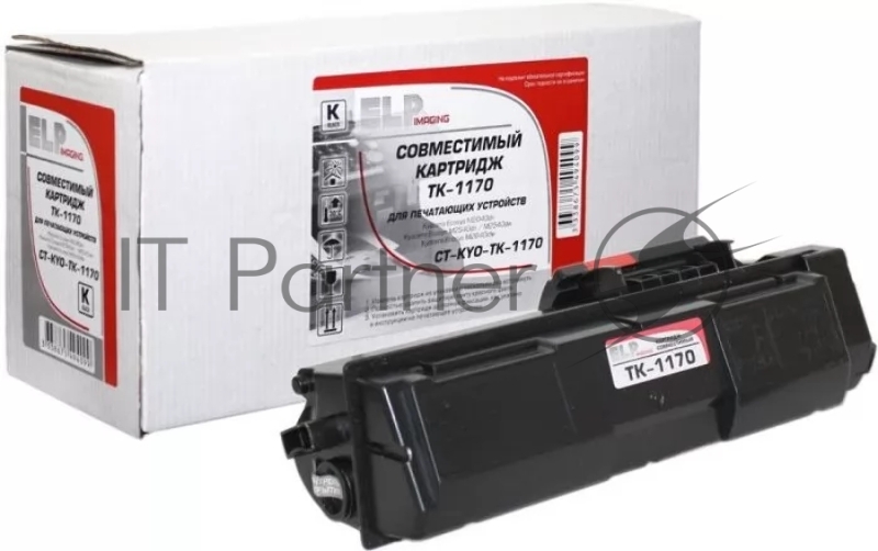 Картридж лазерный ELP TK-1170 черный (7200 стр.) для Kyocera M2040DN/M2540DN/DW/M2640IDW