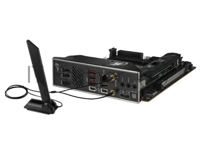 Материнская плата ASUS ROG STRIX B650E-I GAMING WIFI, AM5, AMD B650E, 2xDDR5, 2xSATA, 2xM.2, 1xPCIe 5.0 x16, HDMI, 1x2.5Gb LAN, USB Type-C, 3x3.5 мм, 7.1, mini-ITX
