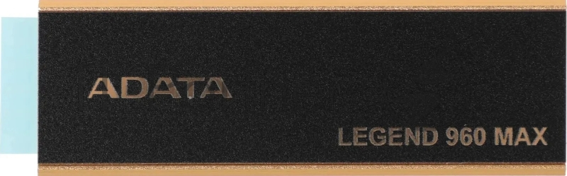 Накопитель SSD ADATA LEGEND 960 MAX, 1Tb, PCIe 4.0 x4, M.2 2280, NVMe, R/W 7400/6000, с радиатором