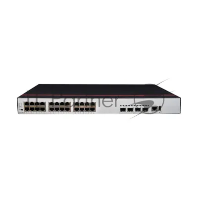Коммутатор Huawei S5735-L24P4X-A1, 24×1 Гбит/с PoE+ + 4×10 Гбит/с SFP+, управляемый