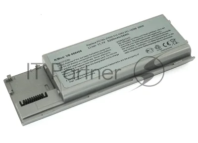 Аккумуляторная батарея для ноутбука Dell Latitude D620, D630 5200mAh OEM