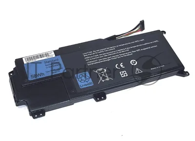 Аккумуляторная батарея для ноутбука Dell XPS 14Z 14.8V 58Wh черный OEM