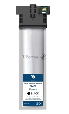 Картридж струйный NVPrint T9451 Black для Epson WorkForce Pro WF-C5210DW, WF-C5290DW, WF-C5710DWF, WF-C5790DWF