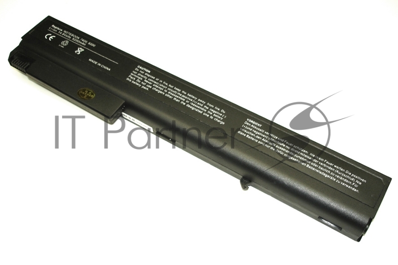 Аккумуляторная батарея для ноутбука HP Compaq 8710w nw9440 14.8V 5200mAh OEM черная