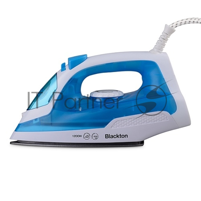 Утюг Blackton Bt SI1110 белый/синий, 1200 Вт, 18 г/мин, 200 мл