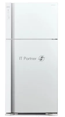 Холодильник Hitachi R-V660PUC7-1 PWH белый двухкамерный инвертер 405/145л морозилка сверху