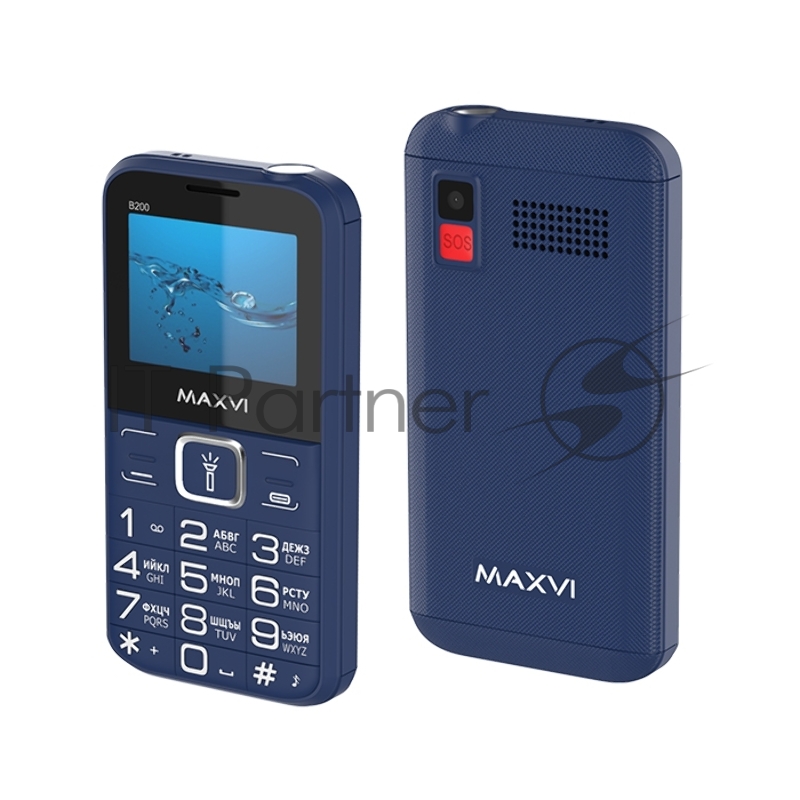 Мобильный телефон Maxvi B200 синий