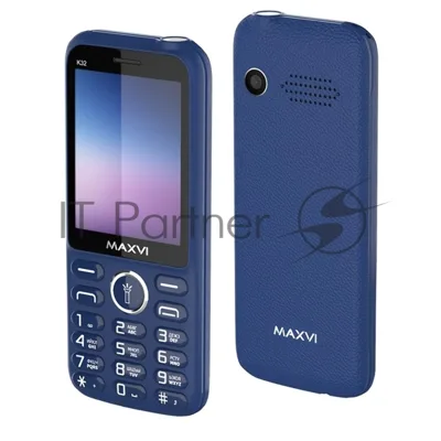 Мобильный телефон Maxvi K32 синий