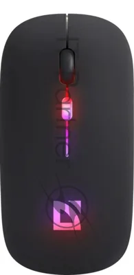 Мышь беспроводная Defender Touch MM-997 черный, 1600 dpi, радиоканал, Bluetooth, USB, кнопки - 4