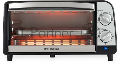 Мини-печь Hyundai MIO-HY071 9 л, 800 Вт, серебристый
