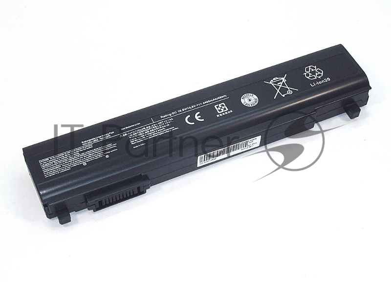 Аккумуляторная батарея для ноутбука Toshiba Portege R30 10.8V 4400mAh OEM черный