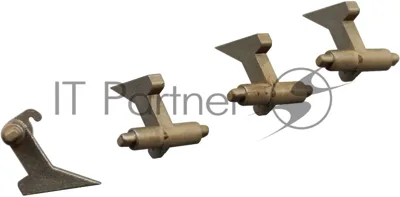 Сепаратор CET CET4395 (2A820360/2A820530) для Kyocera FS-1320D/4000DN/4200DN тефлонового вала