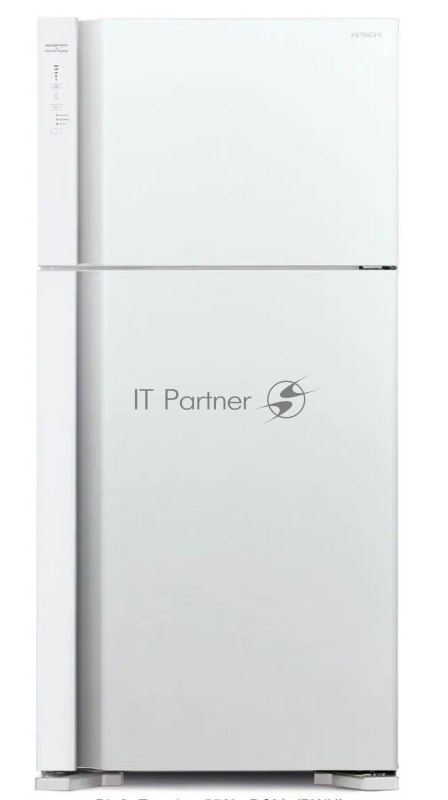 Холодильник Hitachi R-V660PUC7-1 TWH белый текстур. двухкамерный инвертер 405/145л морозилка сверху