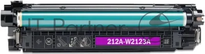 Картридж лазерный G&G 212A GG-W2123A пурпурный (4500 стр.) для HP Color LJ M554/M555/578 Enterprise