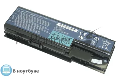 Аккумуляторная батарея для ноутбука Acer Aspire 5520, 5920, 6920G, 11.1v 4400mAh черный