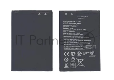 Аккумуляторная батарея B11Bj9c, B11P1510 для Asus Zenfone Go TV 3000mAh, 11.40Wh 3,8V