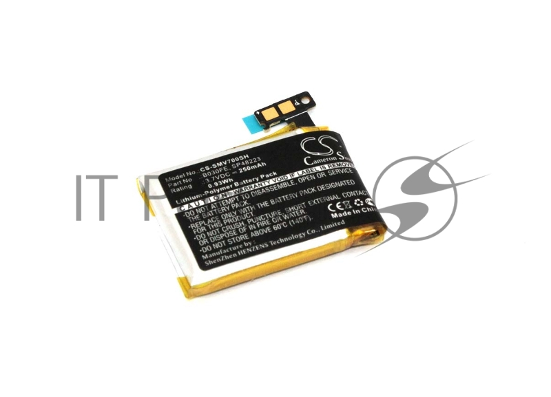 Аккумуляторная батарея CameronSino дляSamsung Galaxy Gear SM-V700(GH43-03992A) 250 mAh