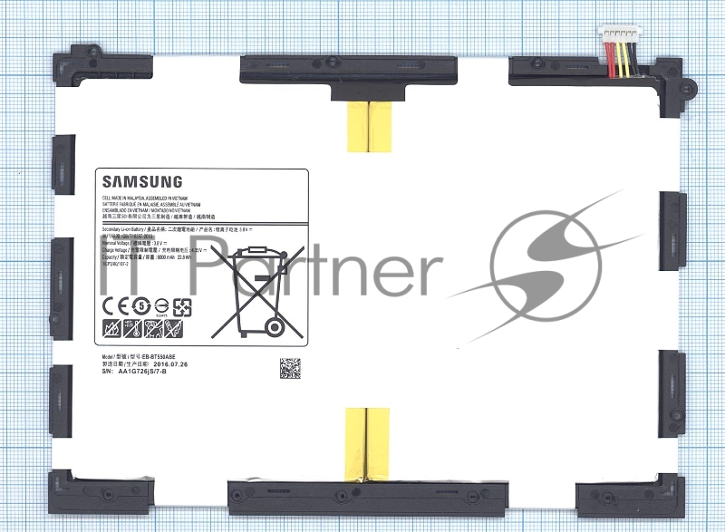 Аккумуляторная батарея EB-BT550ABE для Samsung Galaxy Tab A 9.7 SM-T550, SM-T555