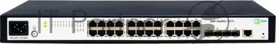 Коммутатор управляемый SNR уровня 2+, 24 порта 10/100/1000Base-T, 4 порта 1/10G SFP+
