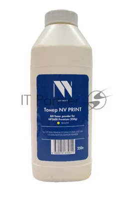 Тонер NVPrint для HP 2600 (250 г) Yellow для C9732A, CB542A, CC532A, CE252A, CE312A, CE322A, Q5952A, Q6002A, Q6462A Premium