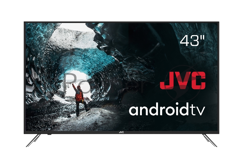 Телевизор JVC 43" LT-43M792 черный DLED UHD 60Hz Smart TV