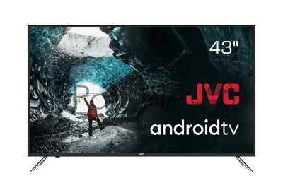 Телевизор JVC 43" LT-43M792 черный DLED UHD 60Hz Smart TV