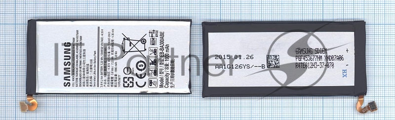 Аккумуляторная батарея EB-BA300ABE для Samsung Galaxy A3 SM-A300F, SM-A300F/DS Duos 3.8V 1900mAh