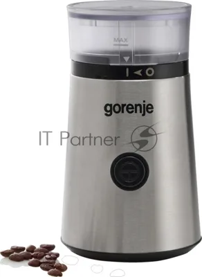 Кофемолка Gorenje SMK150E 150Вт сист.помол.:одинарный нож вместим.:60гр серебристый