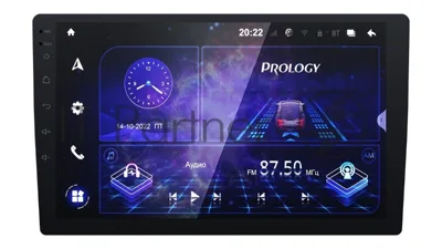 Автомагнитола Prology MPA-235 DSP, 2 DIN, 10.1", Android 10, Bluetooth, USB Type-A, AUX, GPS