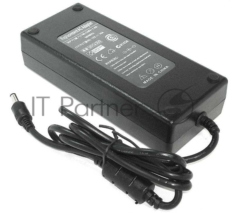 Блок питания для монитора и телевизора LCD 12V 10A (5.5 x 2.5 мм) OEM