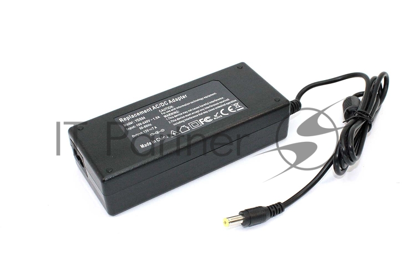 Блок питания для монитора и телевизора LCD 12V 7A 5.5 x 2.1мм OEM