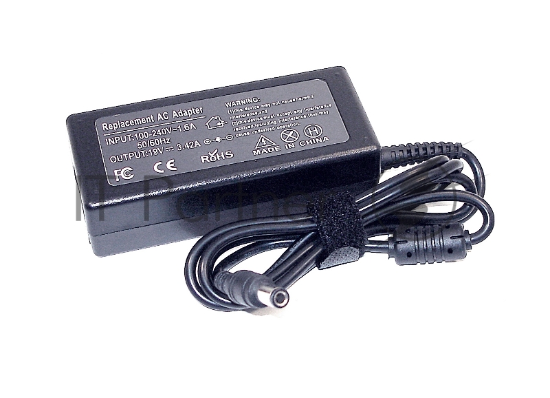 Блок питания для монитора и телевизора LCD 19V 3.42A 65W (6.3x3.0мм) OEM
