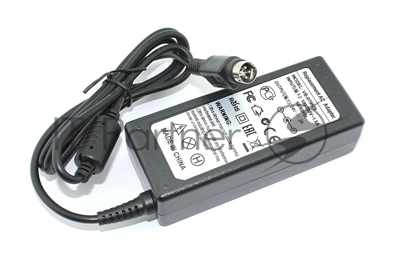 Блок питания для монитора и телевизора LCD 24V 2A 48W 4pin OEM